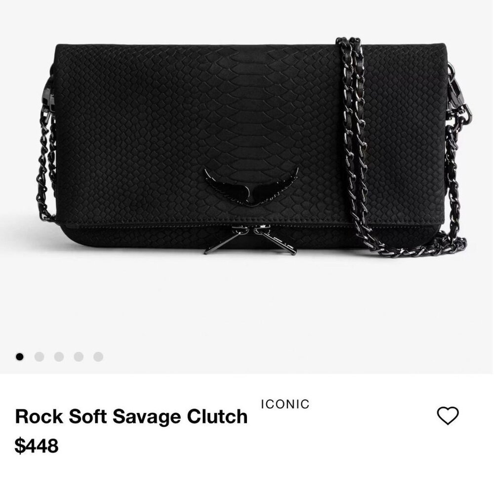 Zadig et voltaire studded bag